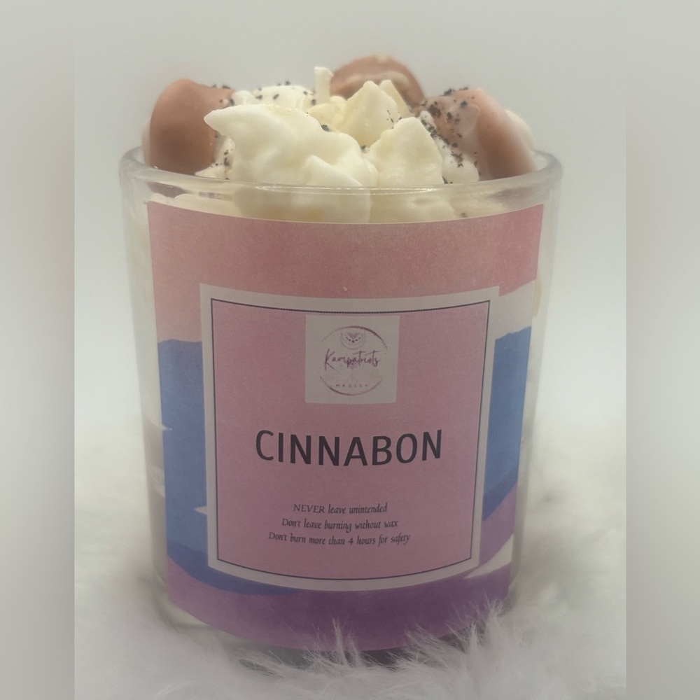Cinnabon Scented Candle - Kona coffee and cinnamon NIB 16oz - Picture 6 of 7